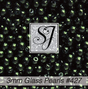 Round Glass Pearl Beads