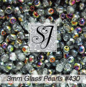 Round Glass Pearl Beads