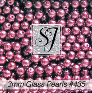 Round Glass Pearl Beads