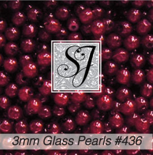Round Glass Pearl Beads