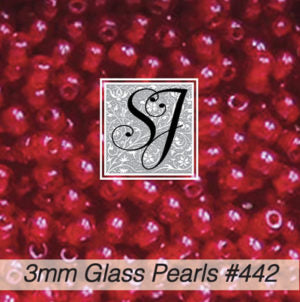Round Glass Pearl Beads