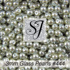 Round Glass Pearl Beads