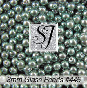 Round Glass Pearl Beads