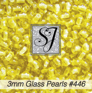 Round Glass Pearl Beads
