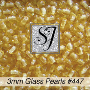 Round Glass Pearl Beads