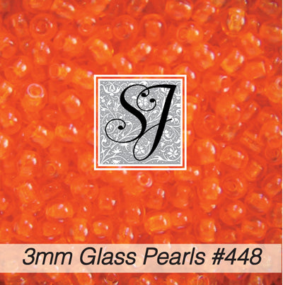 Round Glass Pearl Beads