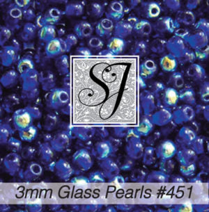 Round Glass Pearl Beads