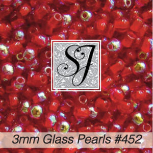 Round Glass Pearl Beads