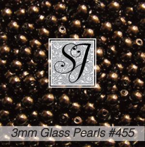 Round Glass Pearl Beads