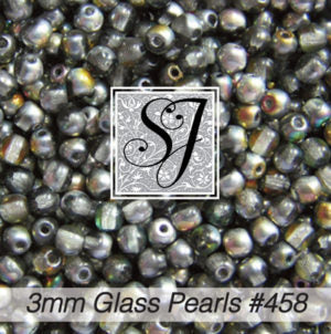 Round Glass Pearl Beads