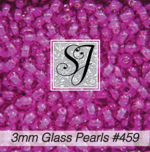 Round Glass Pearl Beads