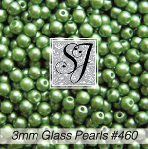 Round Glass Pearl Beads
