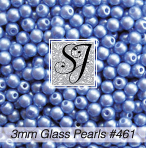 Round Glass Pearl Beads