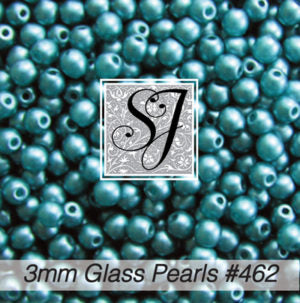 Round Glass Pearl Beads