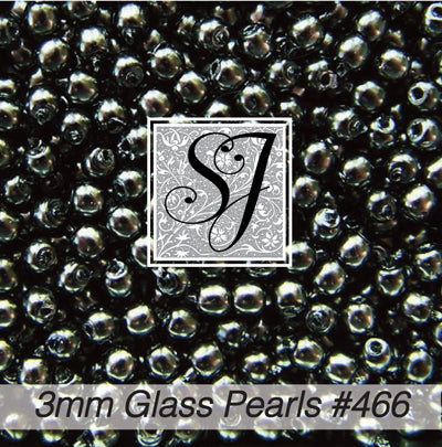 Round Glass Pearl Beads