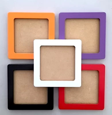 F 4-0P - 4” Square Frame