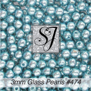 Round Glass Pearl Beads