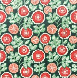 JD4014C - Artisan Floral - Coral