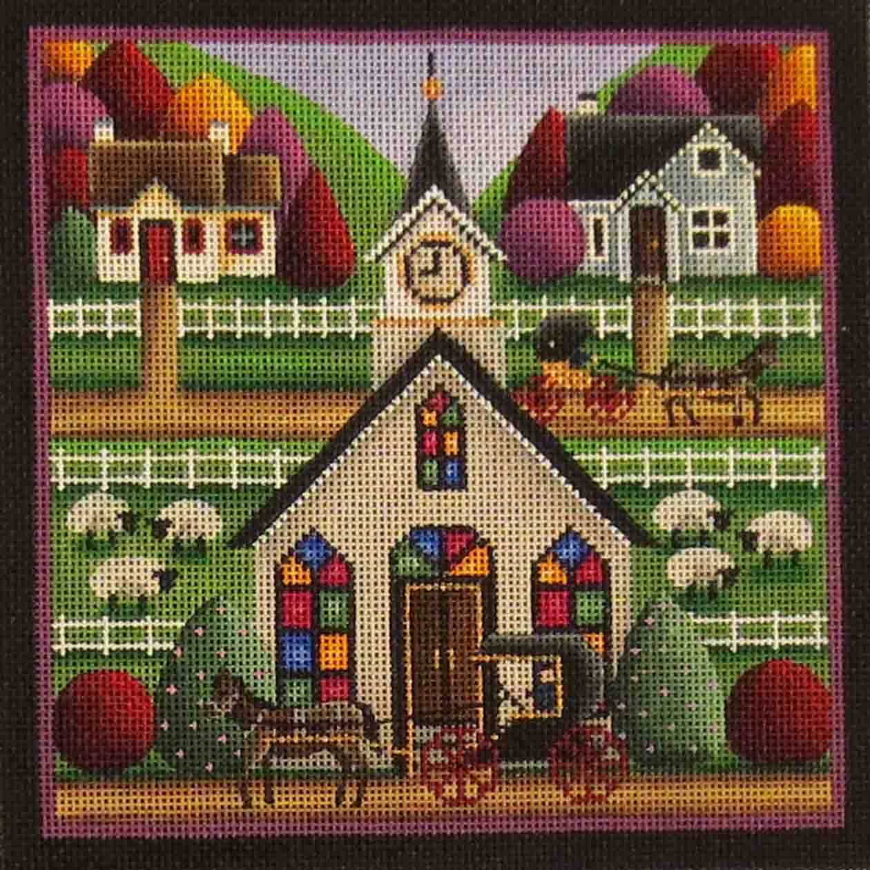 431O - Stained Glass Church