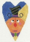ND433C - Pumpkin Head Heart