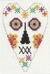 ND433D - Sugar Skull Heart #2
