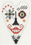 ND433I - Creepy Halloween Dude Heart