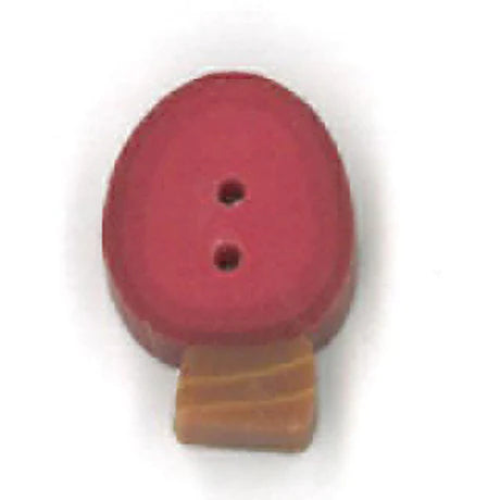 Small Red Bulb Button