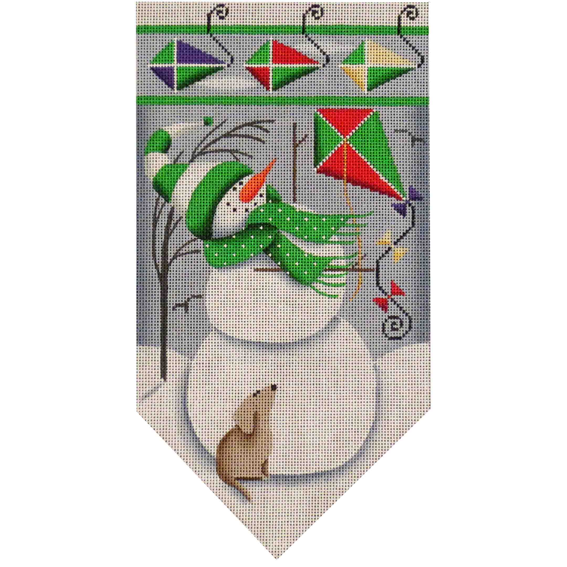 459C - March Snowman Banner