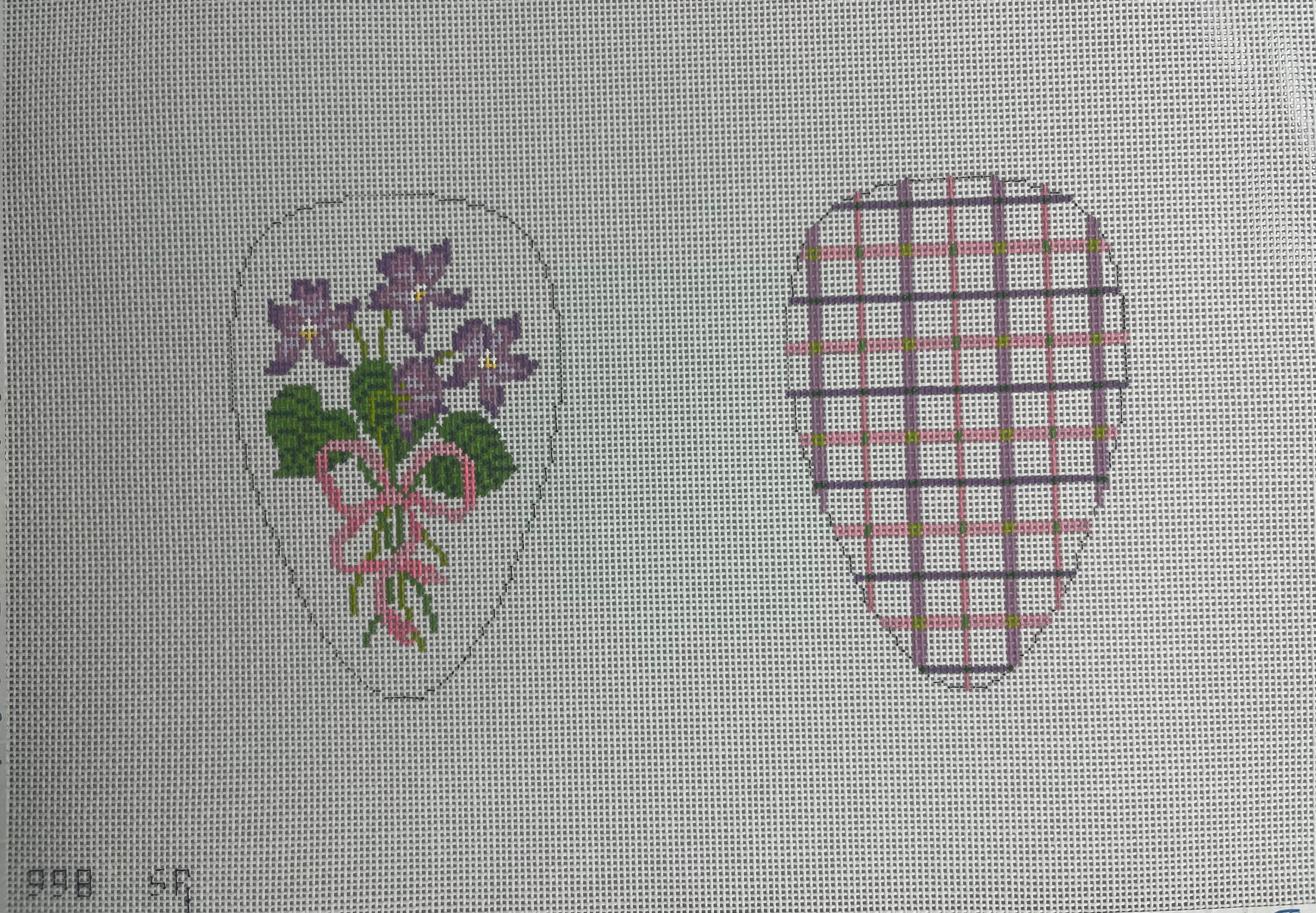 998 - Violets Scissor Case