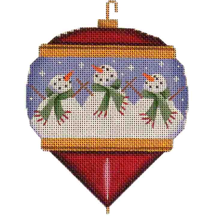 46B - Classic Snowman Ornament