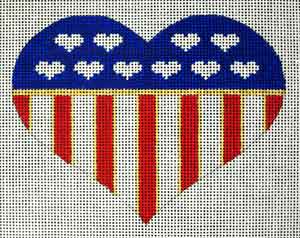 PP475US - Heart: American Flag