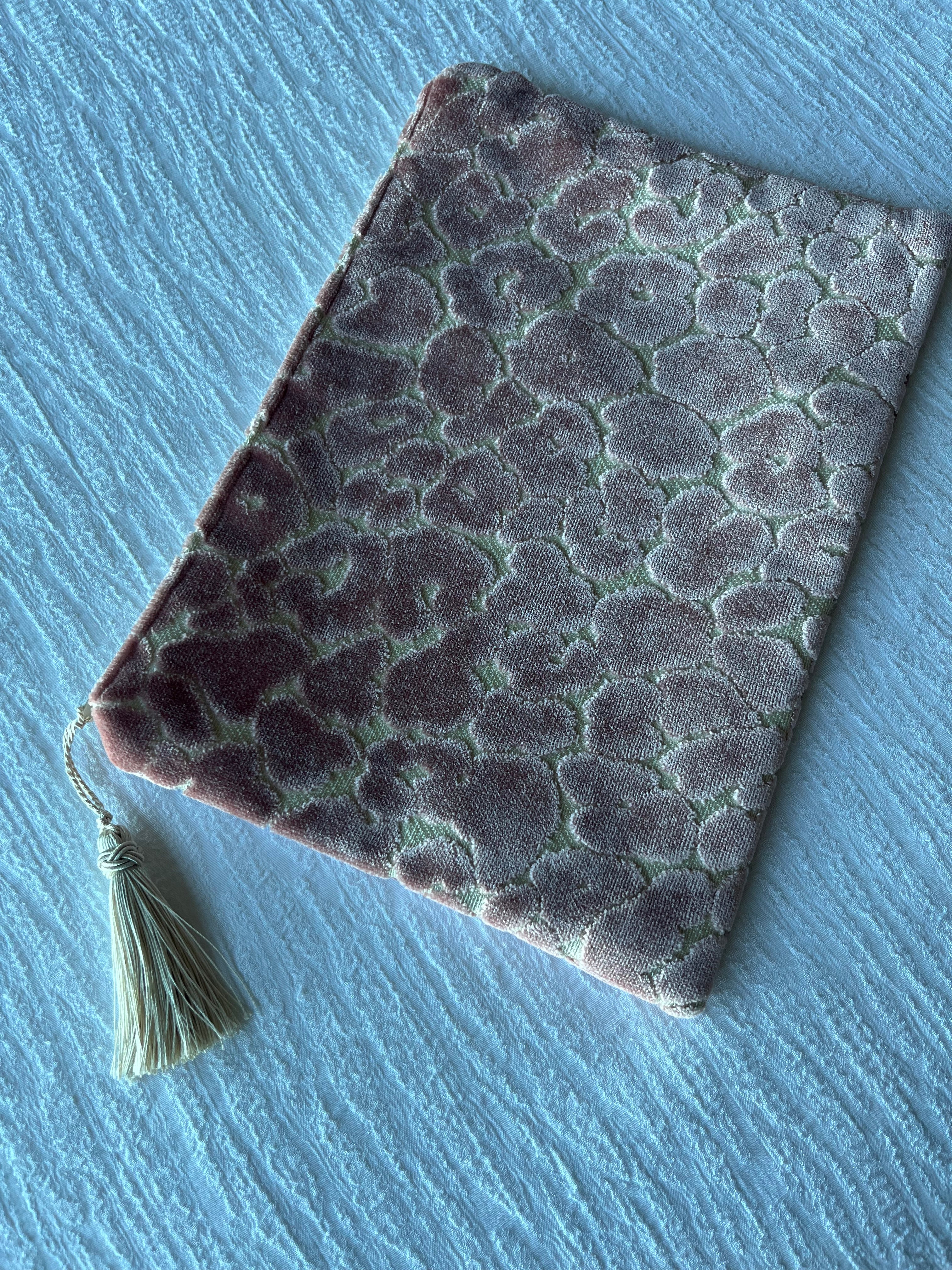 Anna Clutch - Light Pink Velvet Colors of Praise