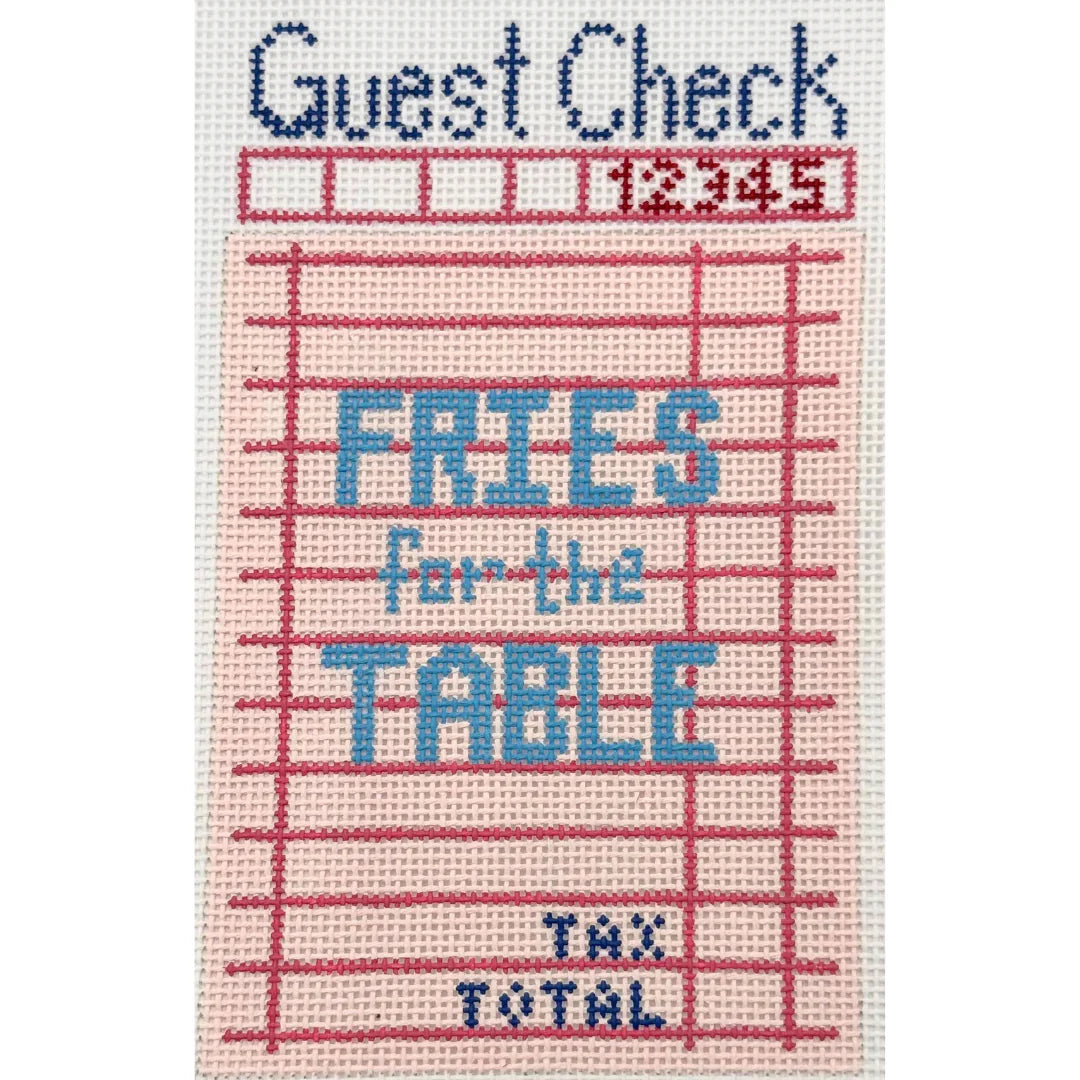 MC124 - Guest Check - Fries for the Table