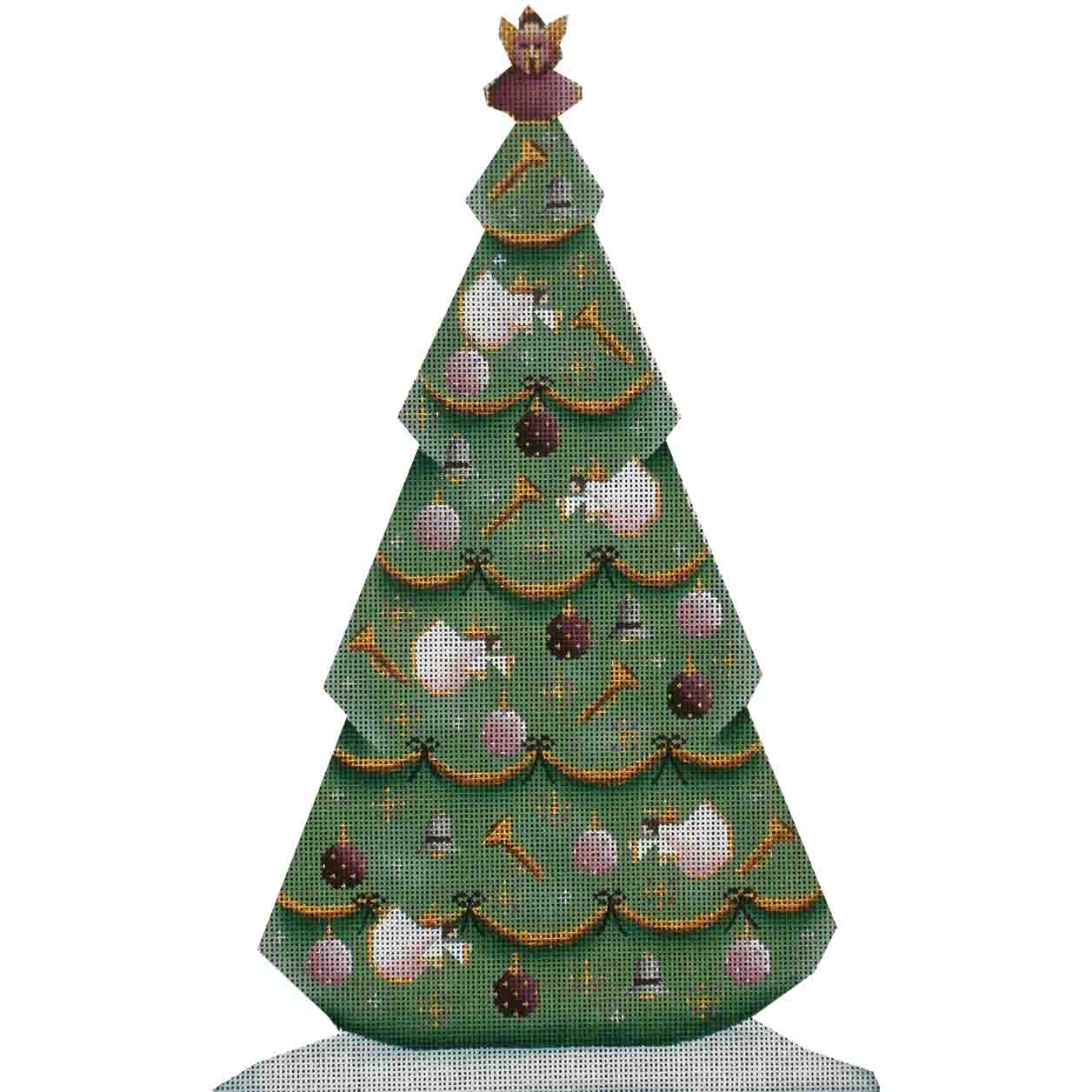 517EII - Horn Angel Tree