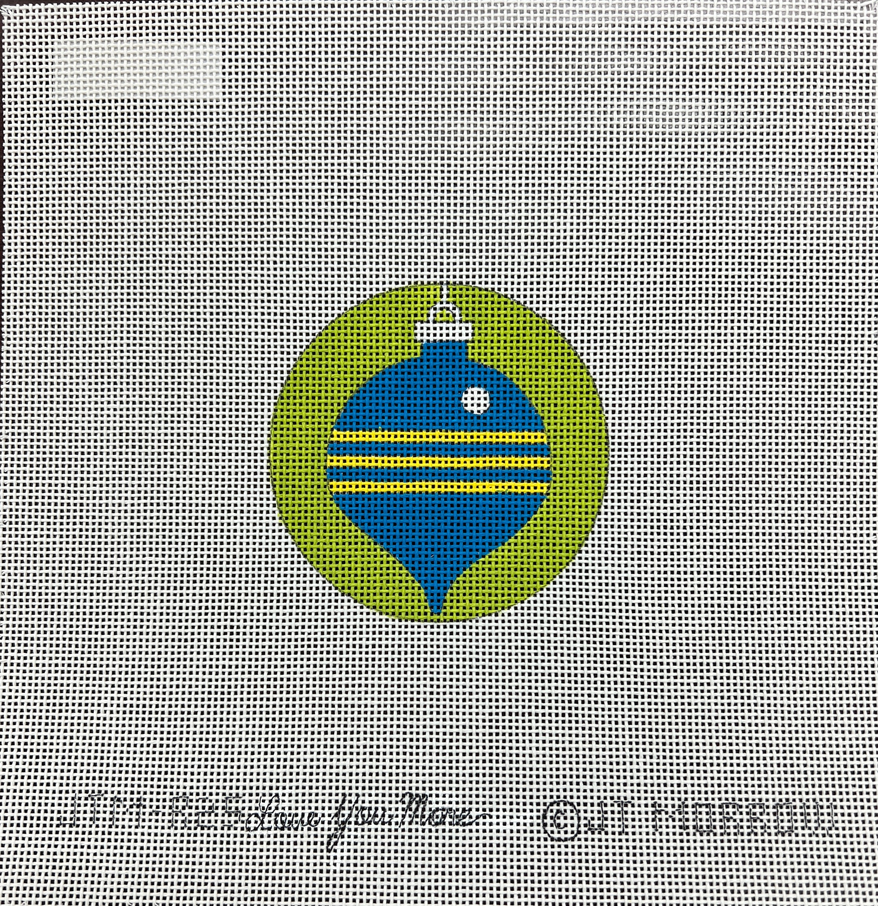 JTM-R25 - Blue Ornament