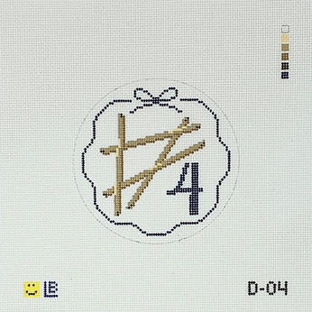 D-00 - 12 Days of Needlepoint Series