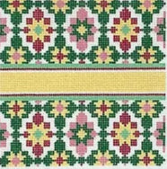 P-24 - Portuguese Tiles - 4" Square - Winter