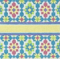 P-21 - Portuguese Tiles - 4" Square - Spring