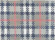 LT-15 - Grey & Blue Plaid Insert