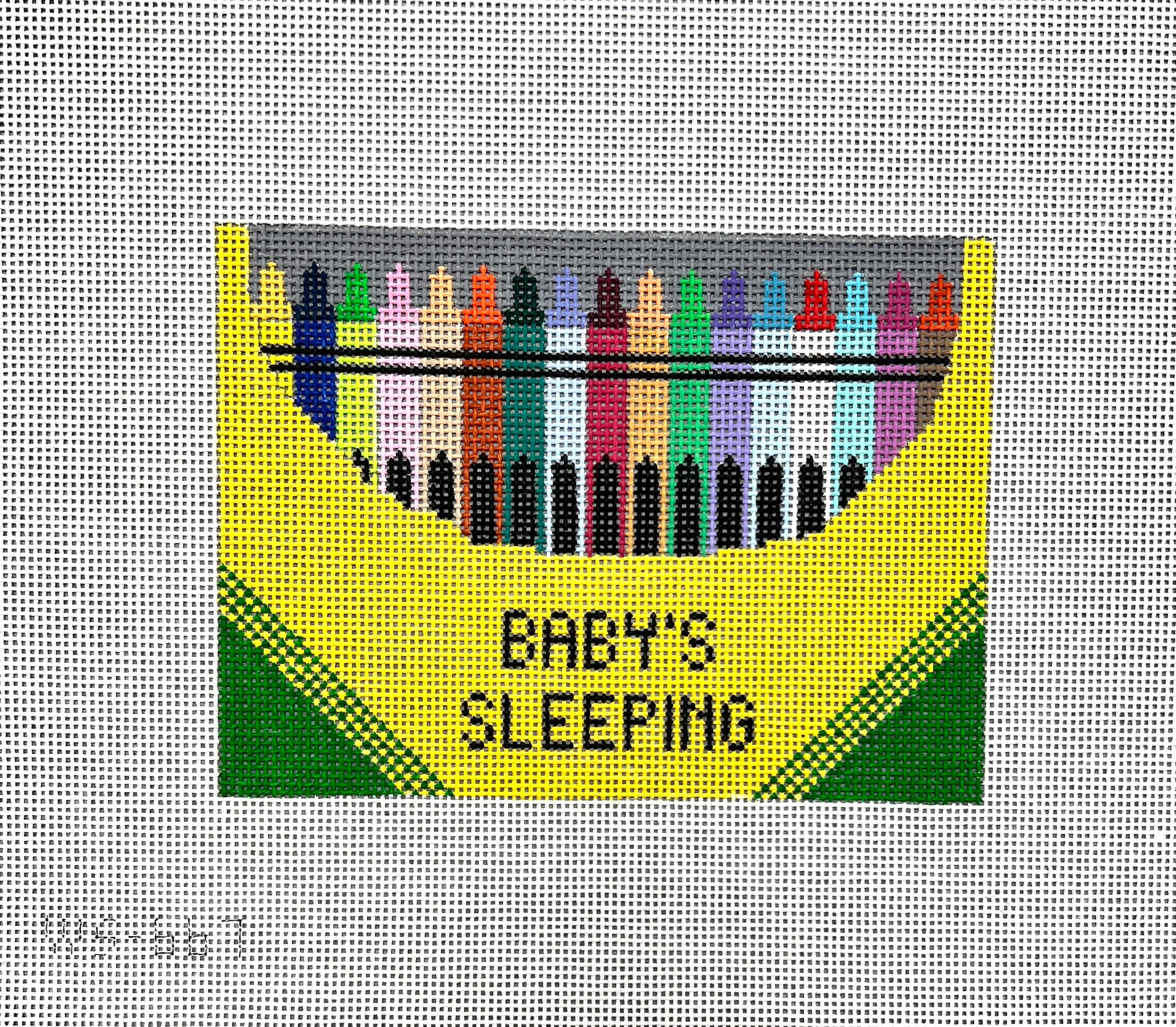 WS667 - Crayons/Baby Sleeping