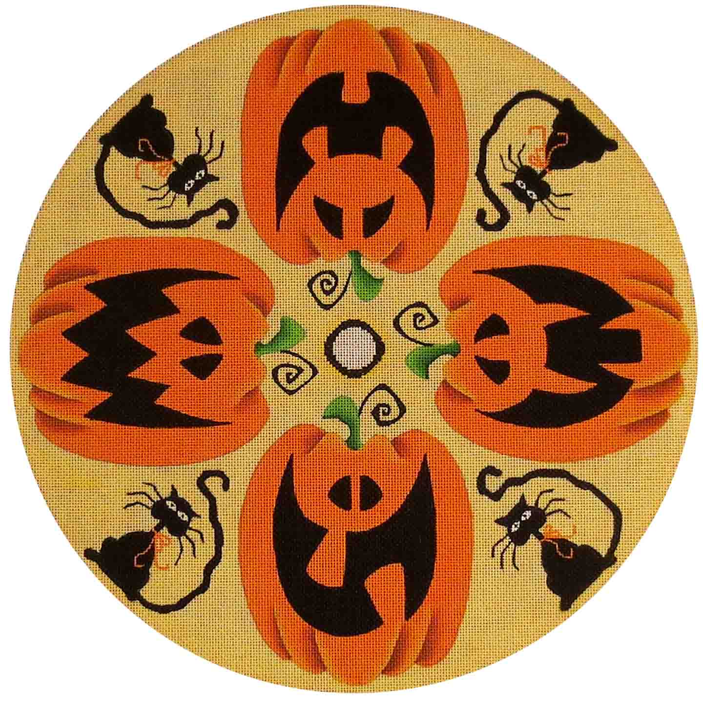 59 - Halloween Tree Skirt