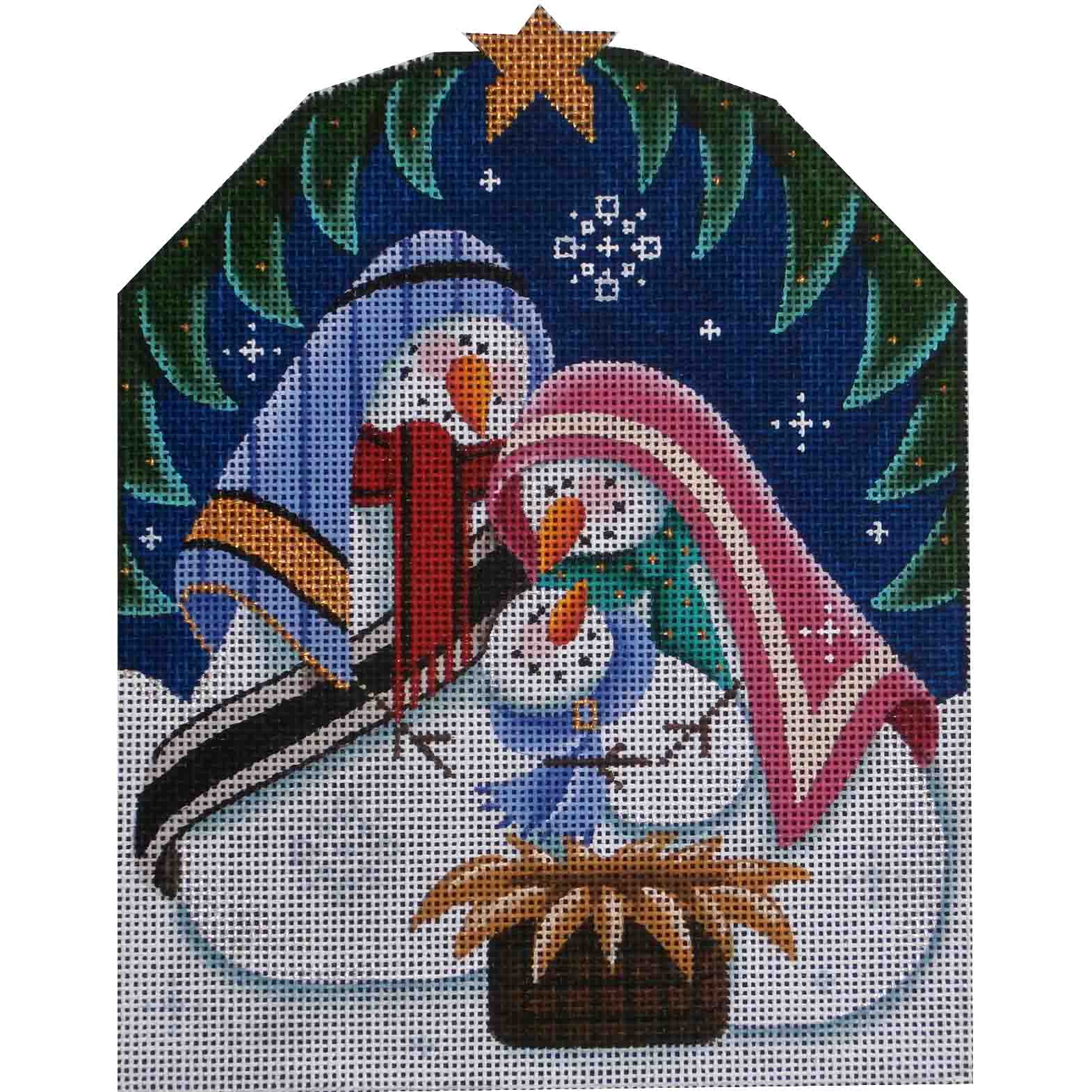 628A - Snowman Nativity