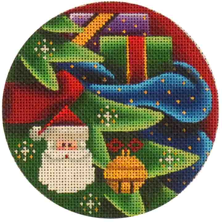 62E - Santa Ornament