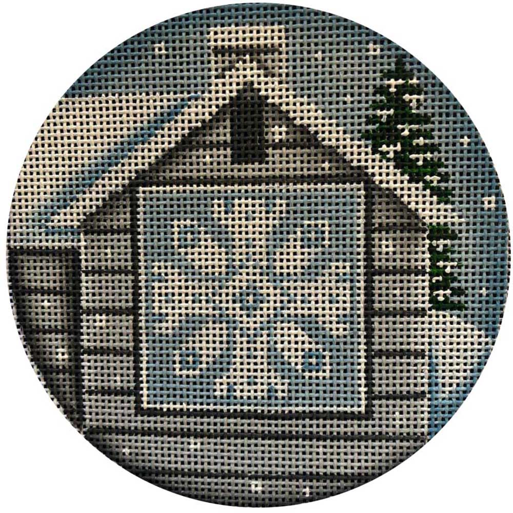 1066D - Winter Barn Quilt