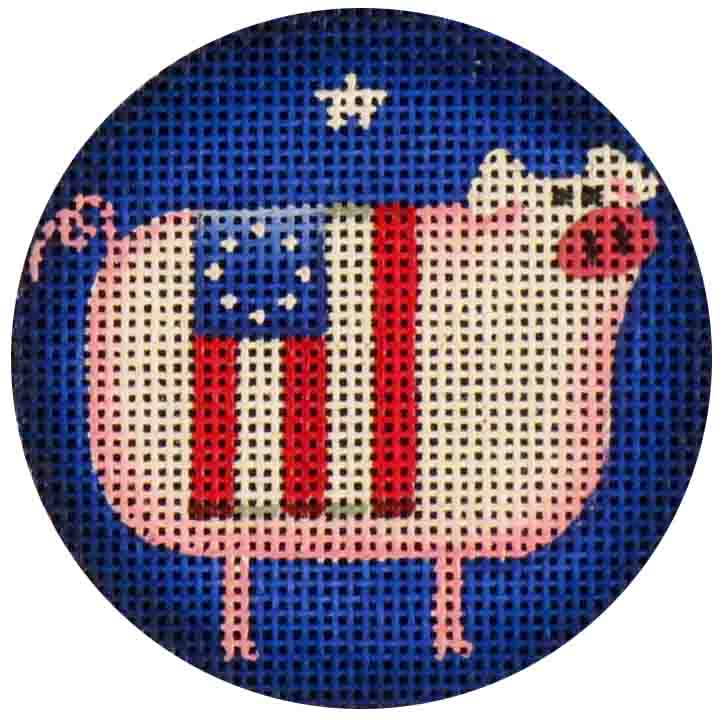 63G - Patriotic Pig