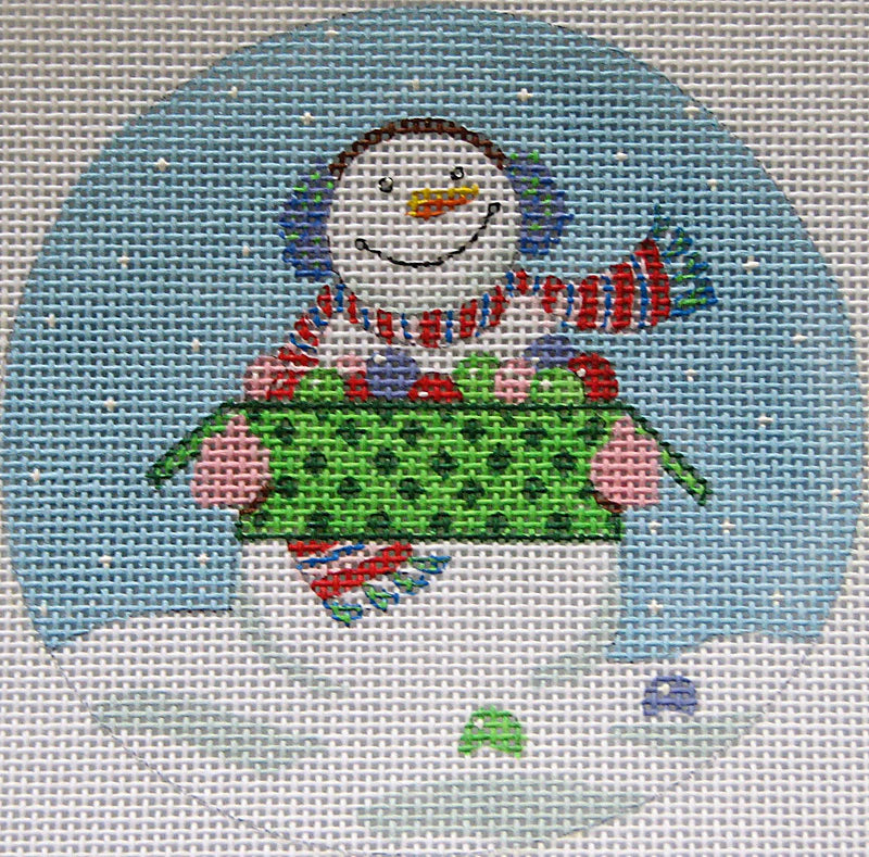 652 - Snowman with Ornaments