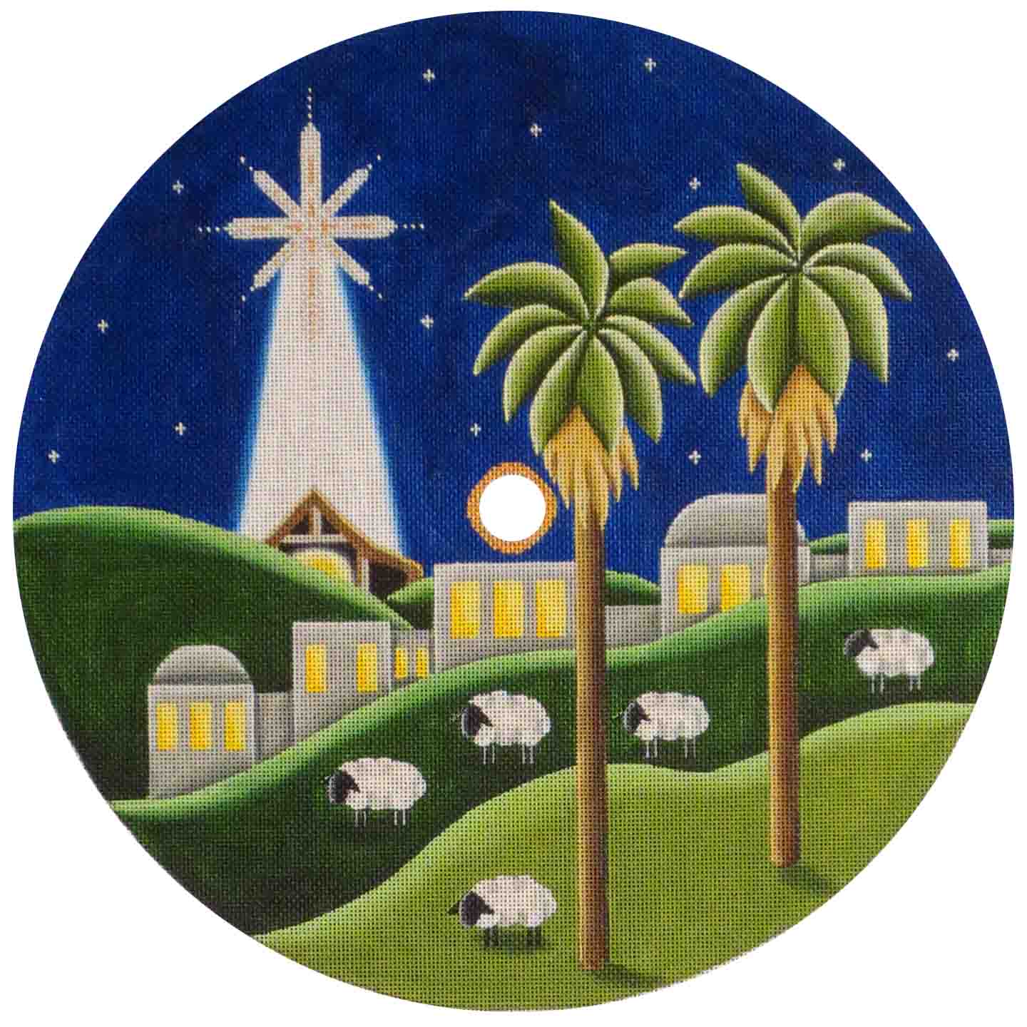 65 - Nativity Mini Tree Skirt