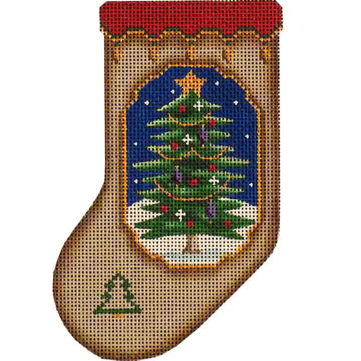 70C - Tree Mini Sock