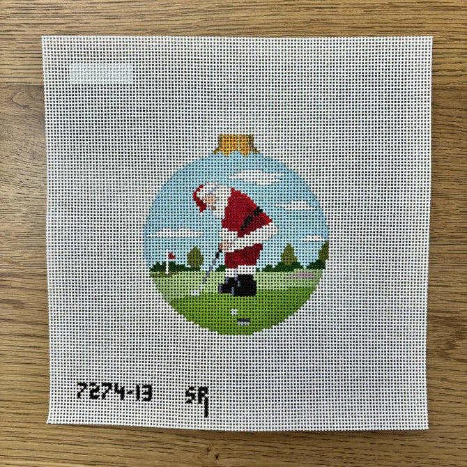 SR7274-13 - Santa Putting Ornament