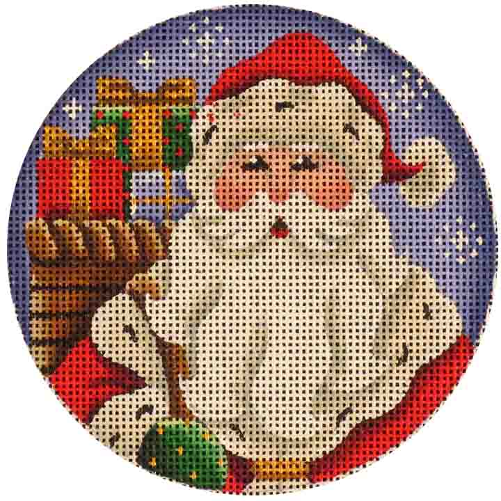 72C - Santa's Basket Ornament